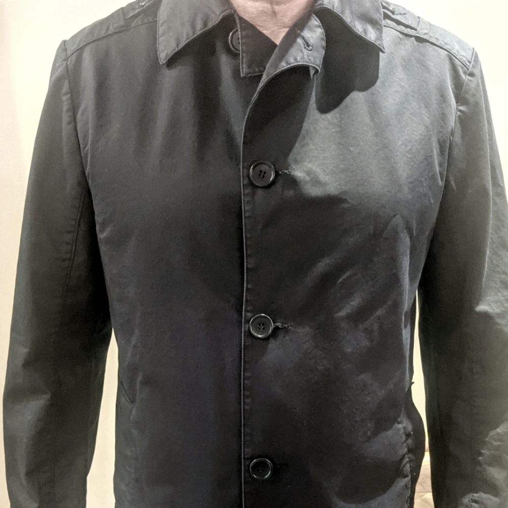 Men's Benetton cotton duster jacket